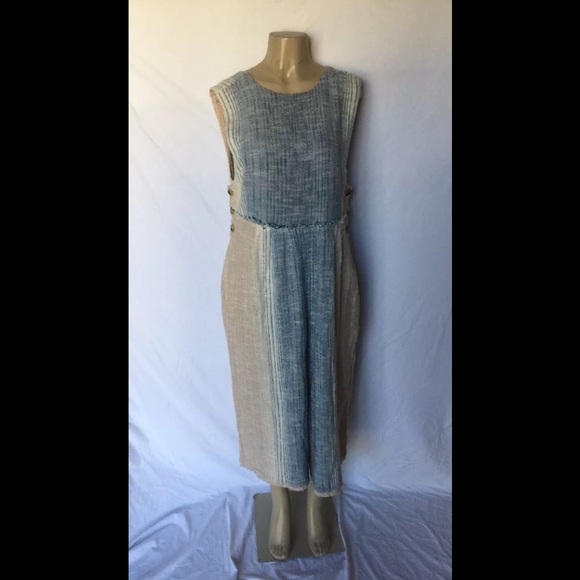 NWOT Free People Moab Boho Combo Jumper Sz Large - Picture 4 of 8